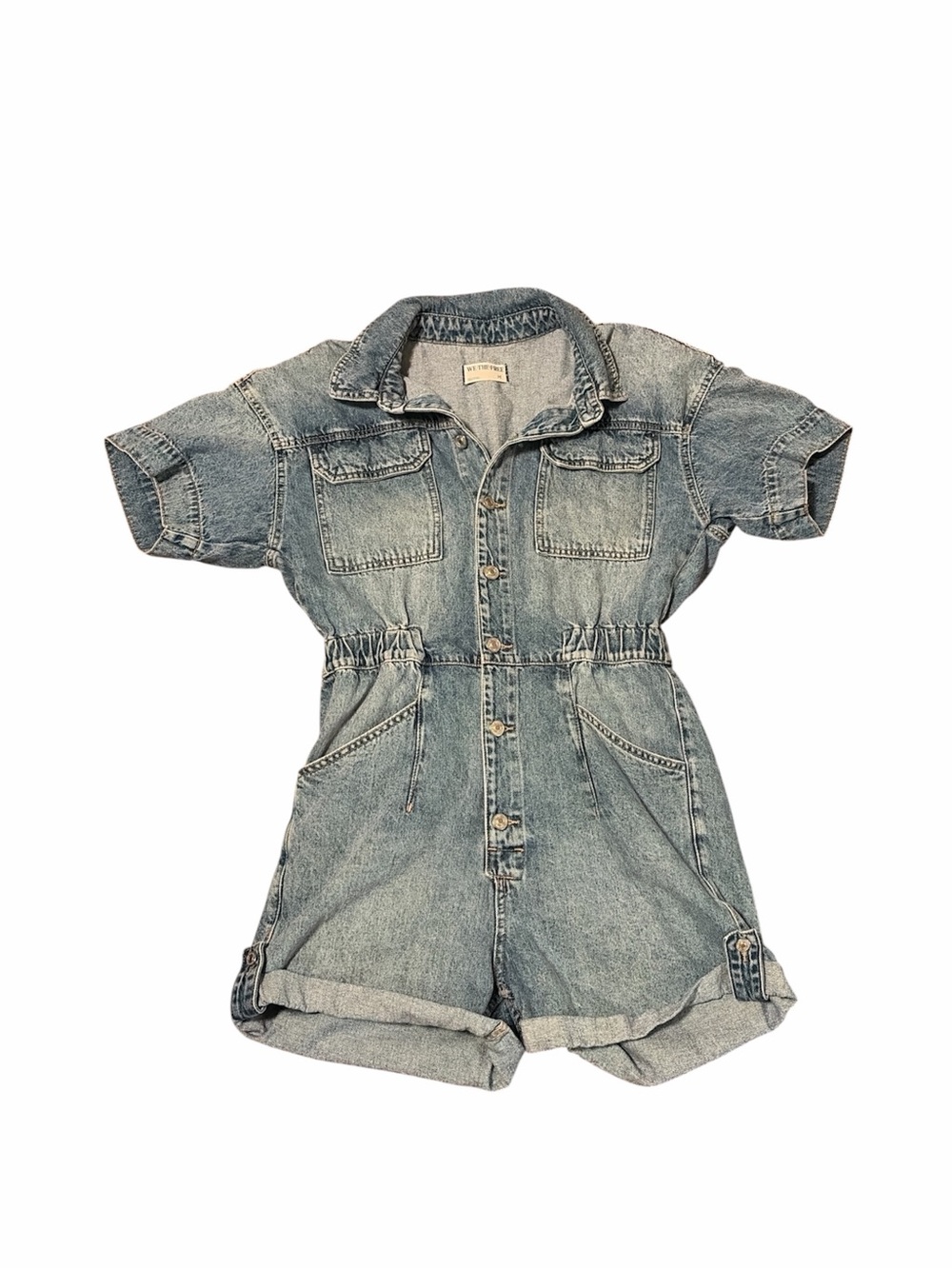 WE THE FREE Denim Romper